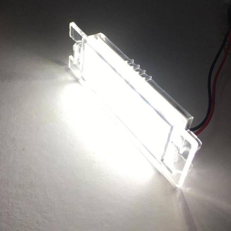 

Car License Plate Light LED resistant Super bright White 12V DC 2pcs, As pic