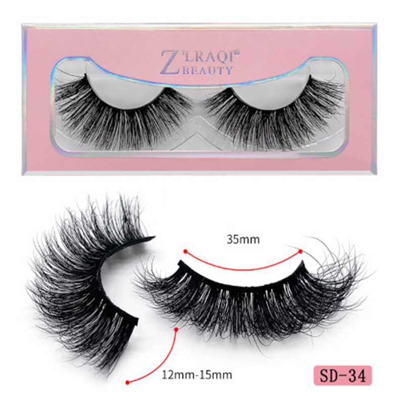 

3D mink eyelashes Handmade Full Strip Lashes Cruelty Free Luxury Mink Eyelashes Makeup Lash
