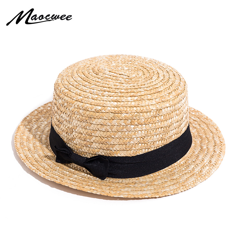 

Sun Hat Woman Summer Straw Hats Retro Gold Braided Cap For Female Beach Outdoor Foldable Sun Block UV Protection Hat Visors Cap