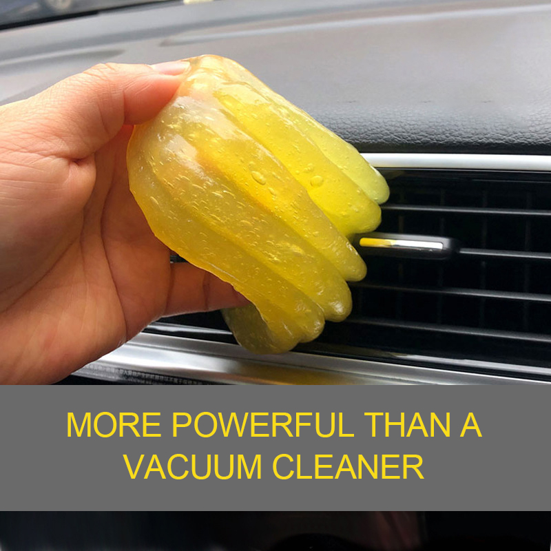 

Clean soft mud car cleaning glue outlet vent dust gap dead angle cleaning artifact multifunctional crystal mud for car