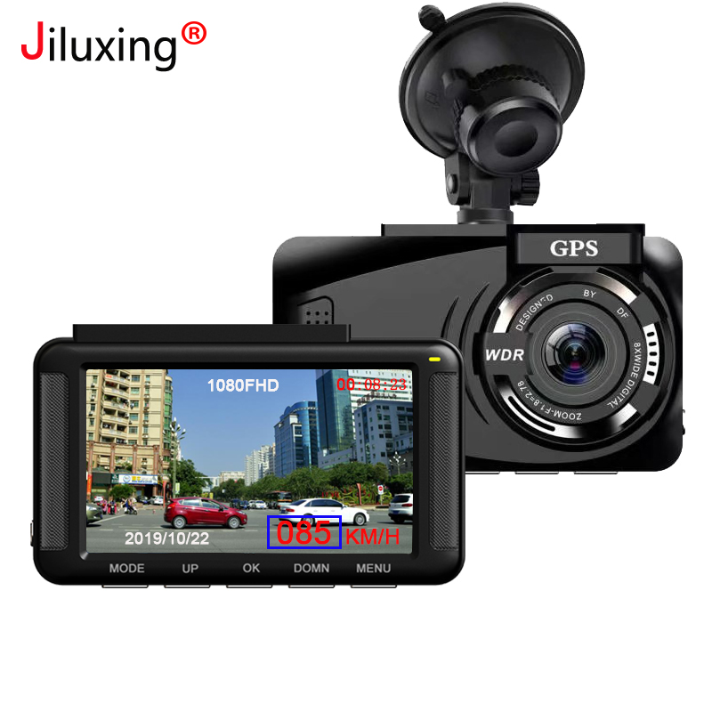 

Jiluxing X06S FHD 1080P GPS positioning Car DVR Speed Mini Dash Camera Video Recorder Auto Registrar Night vision Loop recording