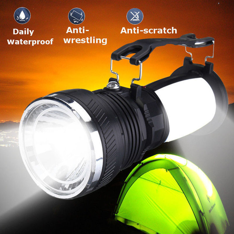 

Solar Power Lamp Rechargeable Battery LED Outdoors Camping Tent Light Lantern Lamp DAG-ship