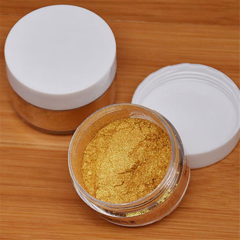 

SEAAN 5g Edible Flash Glitter Golden Silver for Decorating Cake Biscuit Baking Supply Birthday Cake Decor Tools