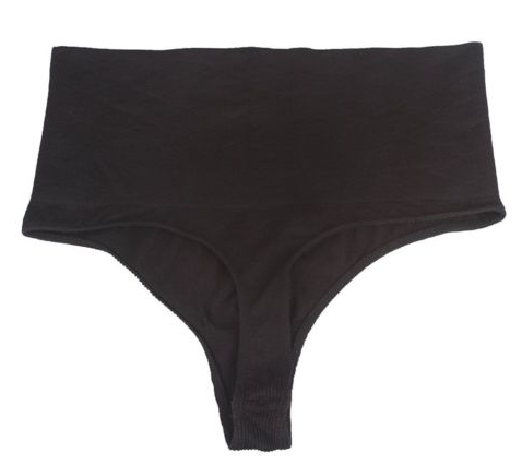 

2020 Summers Womens Amberly String High WaistThong Sexy Lingerie Underwear, Black