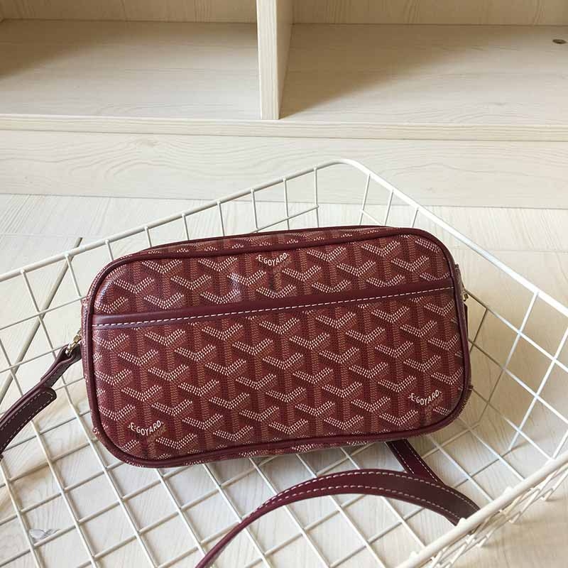 

Square Square Camera Goya Shoulder Teeth Camera Crossbody East Small Bag Leather Eiogc Gate Korea South Dog Bag Small Xrvxp, Red;black
