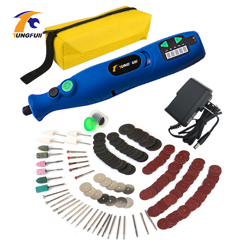 

Mini Lithium Cordless Drill Carving Tools Electric Drill Grinding Accessories Set Diamond Pen Engraving For Dremel Tools