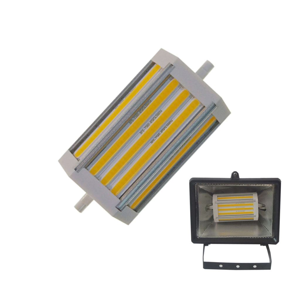 

LED COB R7S 30W R7S led light 118mm fanless COB led R7S flood light J118 bulb AC85-265V