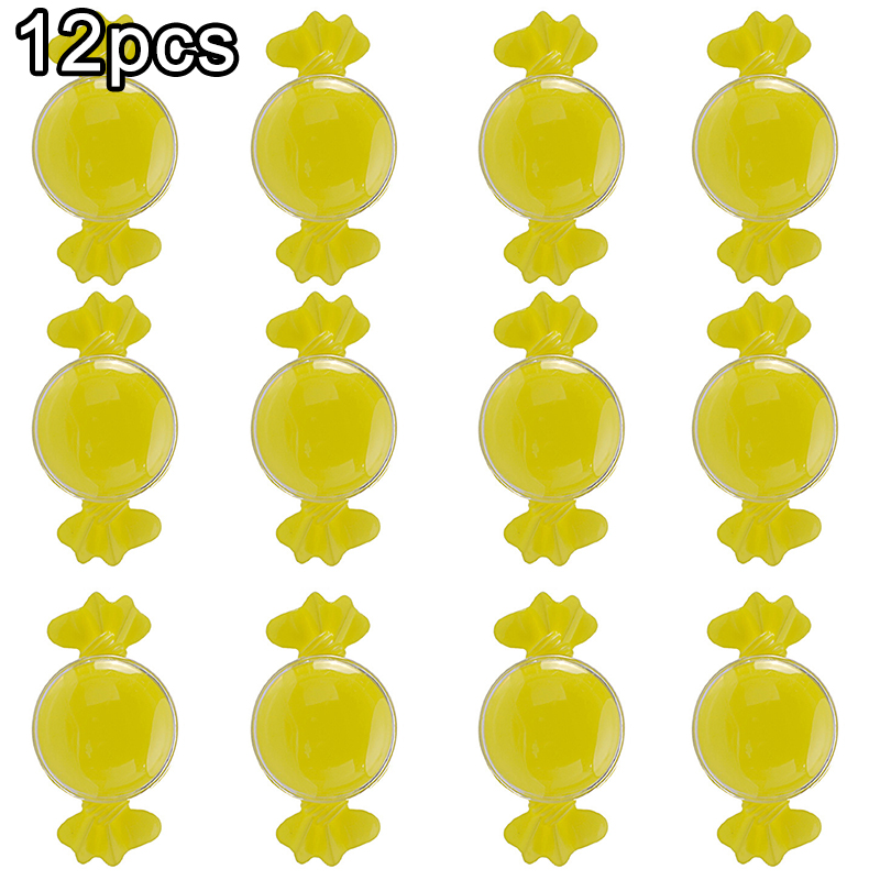 

12pcs Plastic Candy Box Wedding Birthday Event Party Gift Favor Storing Accessories Case Storage Container