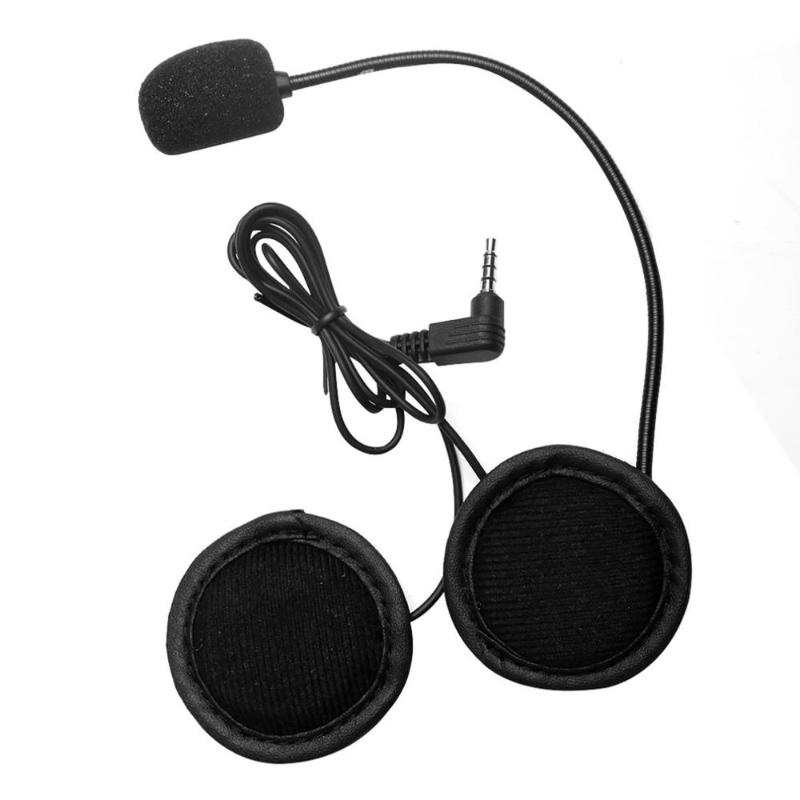 

Helmet Microphone Speaker Headset V4/V6 Interphone Universal Headset Helmet Intercom Clip for Motorcycle Device Black Hot Sell