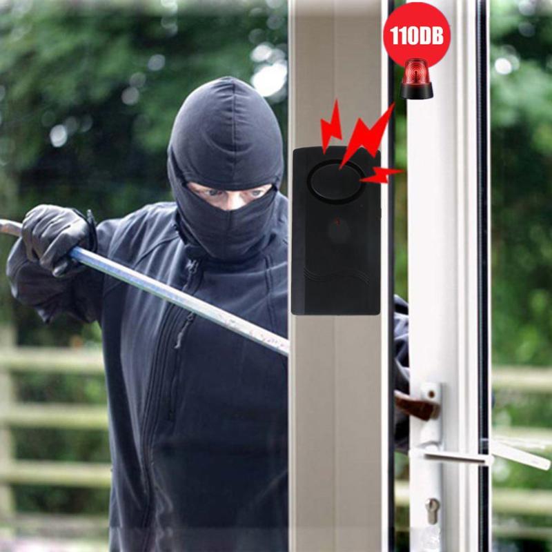 

Wireless Vibration Alarma Moto Door Window Car Bike Anti-thief Device Car Bicycle Anti-theft Alarm Remote Control Alarm Sensor