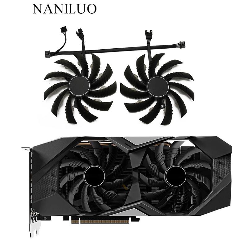 

95MM PLD10010S12H Cooler Fan Replacement RTX2070 GTX1660Ti RTX2060 For Gigabyte GTX 1650 1660Ti RTX 2060 2070 Graphics Card Fans