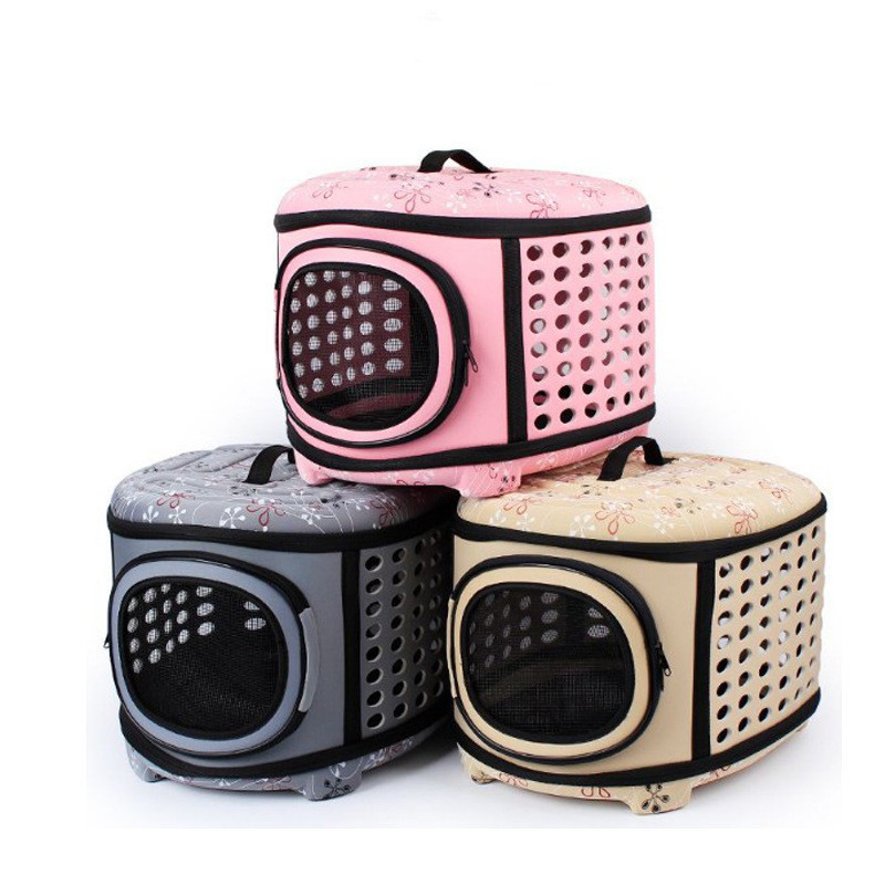 

High Quality Breathable Travel Transport Carrying Cute Small Dog Cat Carrier Pet Handbags Pet Supplies Carrier House Decor