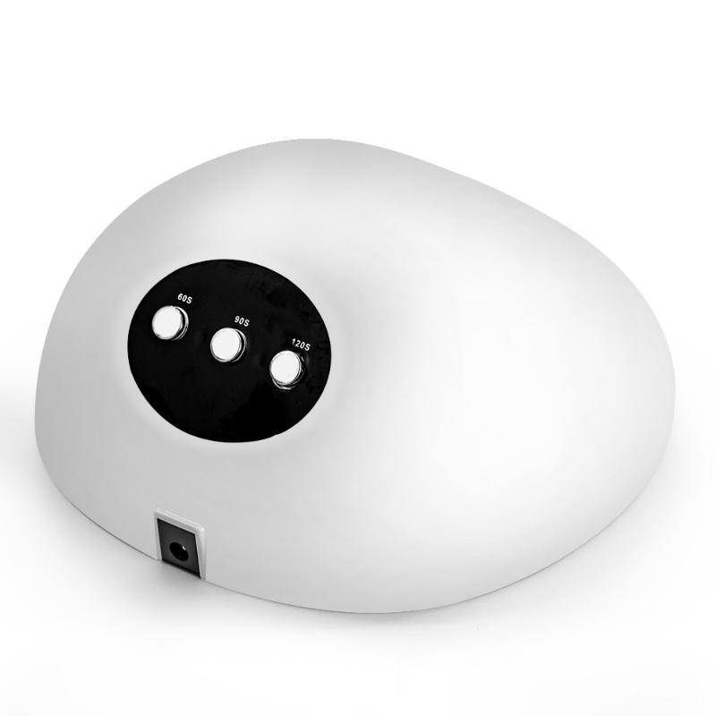 

UV Lamp Nail Dryer Machine All Gel Polish Curing Lamps for Nails 24W USB Cable LED Nail Lamp With Sensor Art Tools Manicure, White