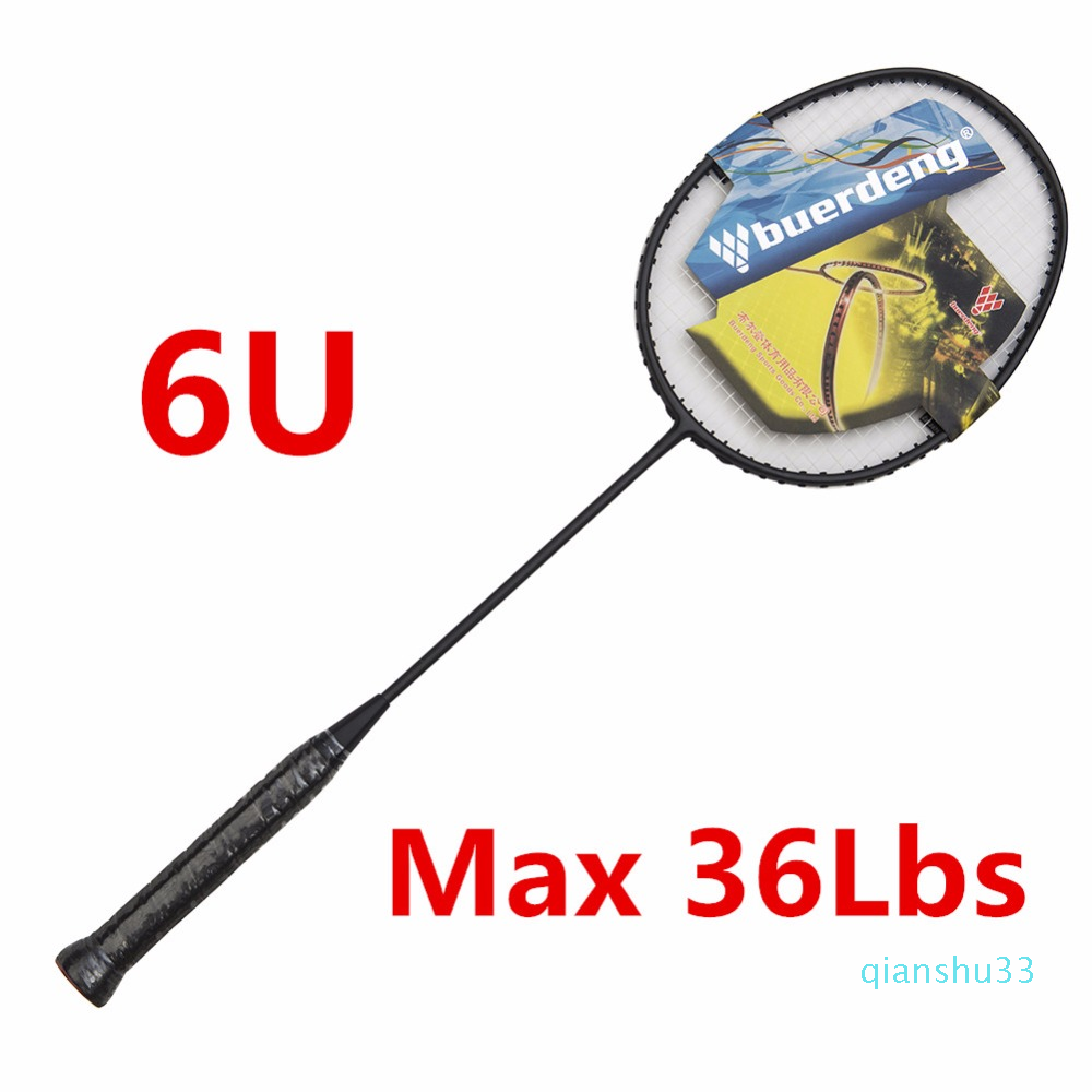 

Wholesale-Badminton rackets professional Stiff offensive Raqueteira force badminton racket 6U strike racket vtzfii bs12
