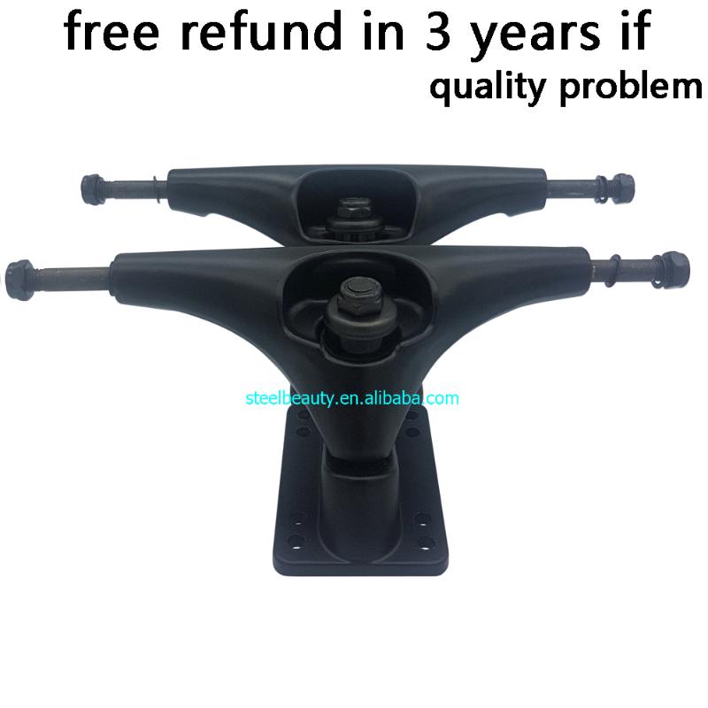 

three years quality warranty 1pair of 6.25 inch surf skateboard trucks 160mm gravity casting technology, Silver