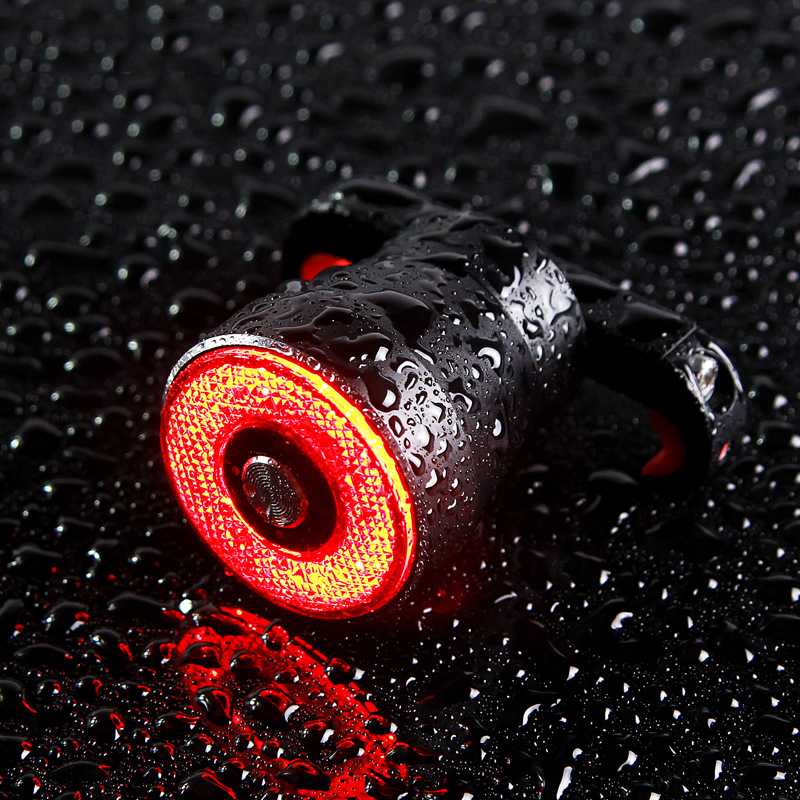 

Q5 Smart Bicycle taillights Intelligent sensor Brake lights Auto Start/Stop IPx6 Waterproof LED Charging Cycling Accessories