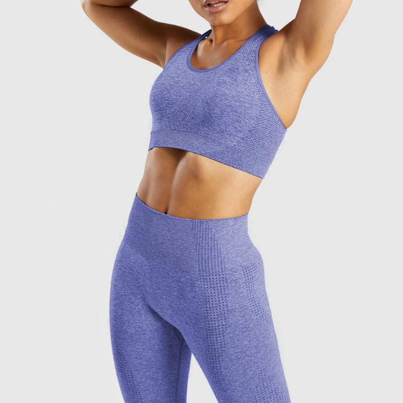 

2020 New Sexy Seamless Yoga Set Sports Bra+leggings 2pieces Gym Fitness Suit Costume For Women Workout Pants Sportswear z2, Black