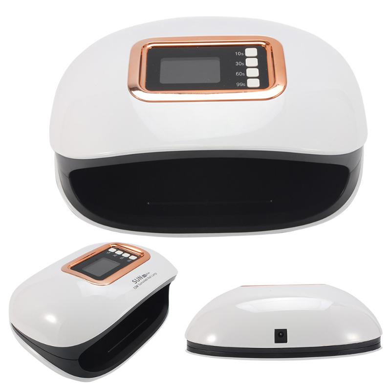 

Sun H4 Plus 72W 36 LEDs UV Lamp Nail Dryer Light For ALL Gel Polish Nail Dyer Manicure Professional Dryer Led Time Display, 72w uv nail dryer