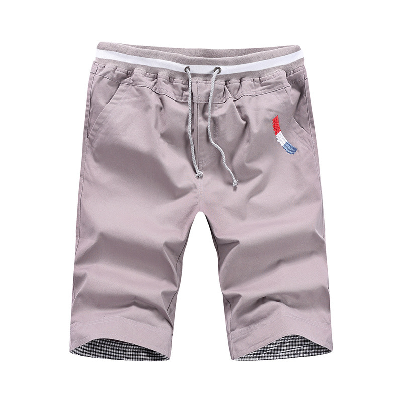 

11 Color Summer Men'S Casual Pants Beach Shorts Influx Activity- -40, Silver gray