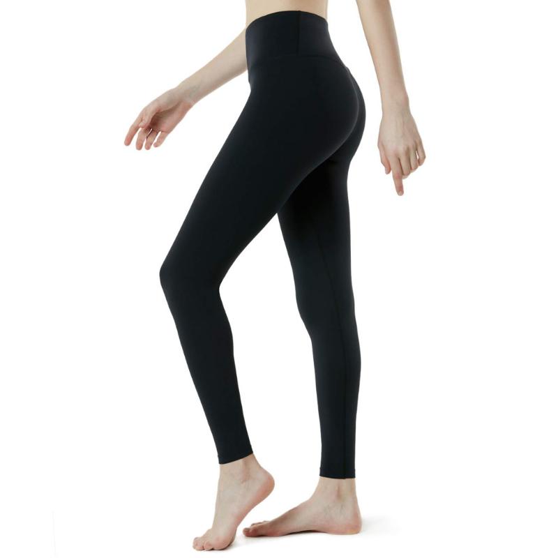 

New arriver outdoor gym sports pantsWomen's High Waist Solid Yoga Pants Workout Running Sports Leggings Pants running, As pic