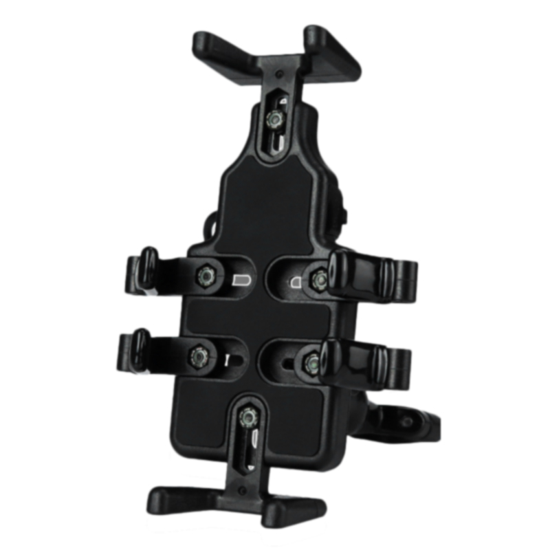 

Universal Black Motorcycle USB Charger Mobile Phone Holder Stand Bracket Motorcycle Navigation Bracket