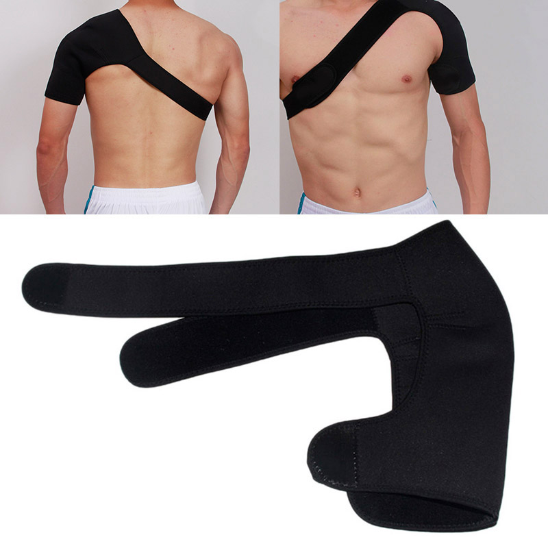 

Hot Breathable Single Shoulder Brace Support Strap Wrap Two-way Adjustable Belt, 02