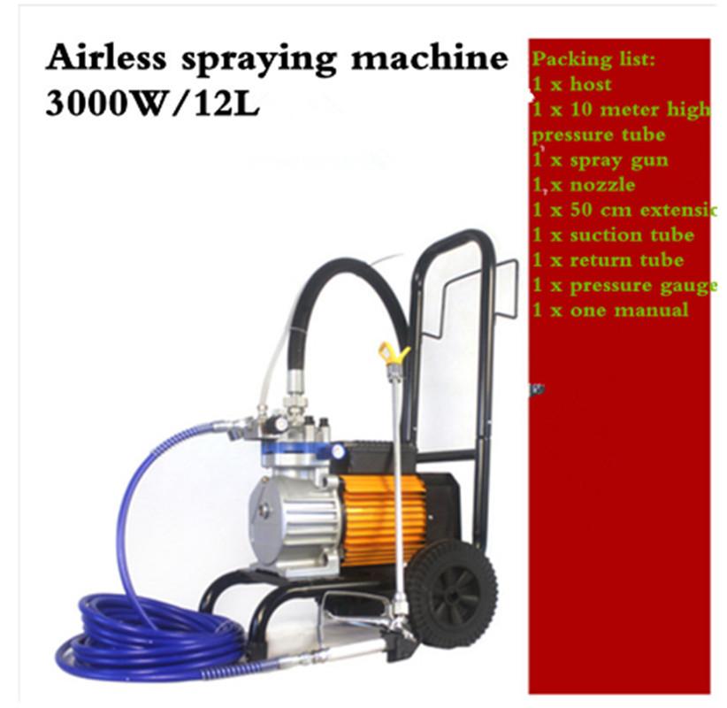 

3000W High-pressure New airless spraying machine tool Airless Spray Gun High quality painting machine