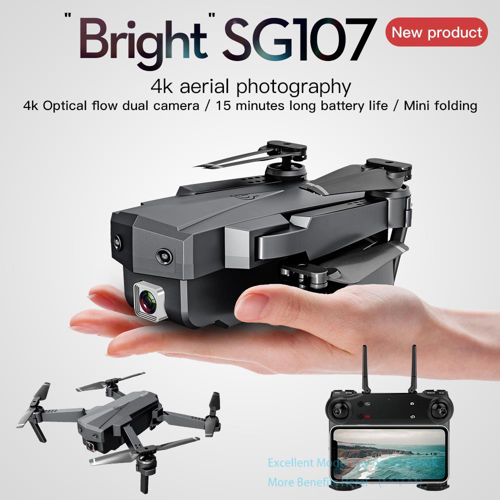 

SG107 4K Double Camera WIFI FPV Beginner Drone& Kid Toy, Optical Flow Positioning, Altitude Hold, Intelligent Follow, Gesture Take Photo,2-2