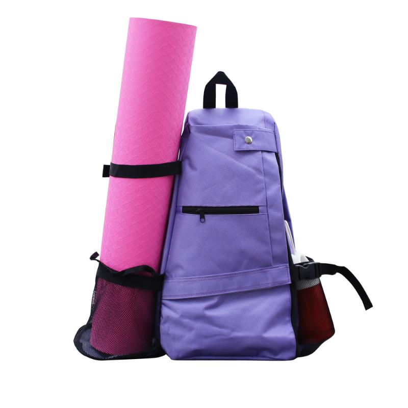 

Yoga Backpack Case Bag Waterproof Yoga Pilates Waterproof bag gym multifunction women bags for sporting, Black