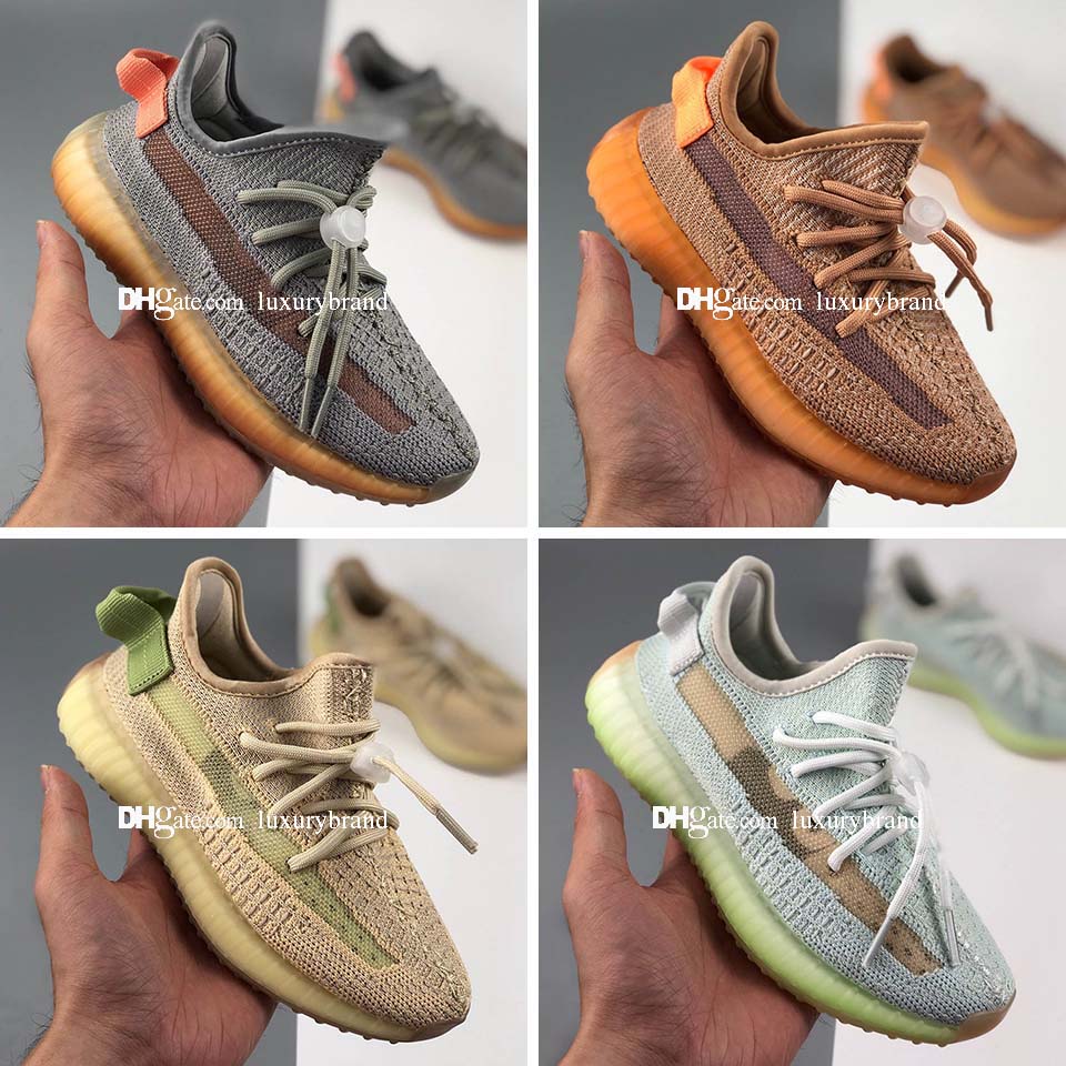 

Kanye West Clay Sneakers for Big Kids Flax Sneaker Little Boys Hyperspace Sports Shoes Toddler Girls True Form Trainers Children Chaussures, Select size in below options