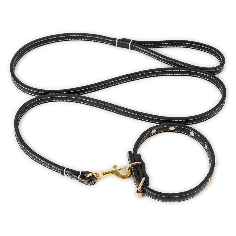 

Cattlehide Adjustable Small Pet Dog Harness Leash Strap S Code Good Quality Cowboy Style Chest Strap Puppy Traction Rope Pet Acc