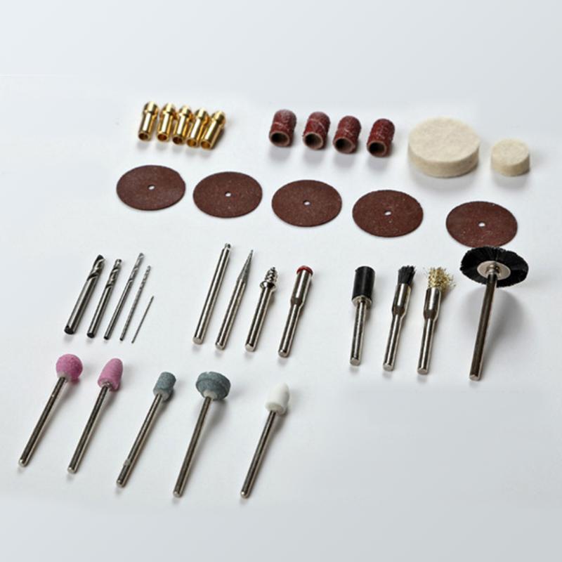 

34pcs/set Grinding Head Grinder Tool Kit Drill Resin Slice Chuck Brush Shaft Wheel Polishing Electric Accessories
