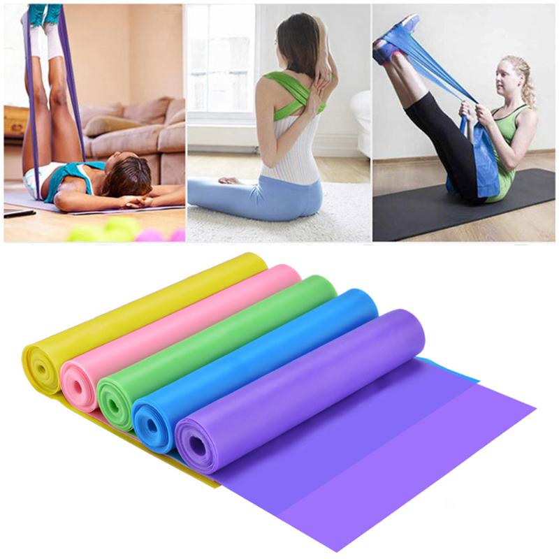 

Resistance Bands Strength Training Workout Latex Elastic Belt Pull Strap for Fitness Gym Yoga Expander Yoga Stretching Belt