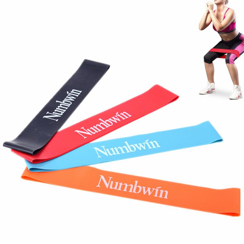 

4pcs Yoga Resistance Rubber Bands Fitness Exercise Strength Resistance Bands Pilates Sport Latex Elastic Ring Crossfit Workout