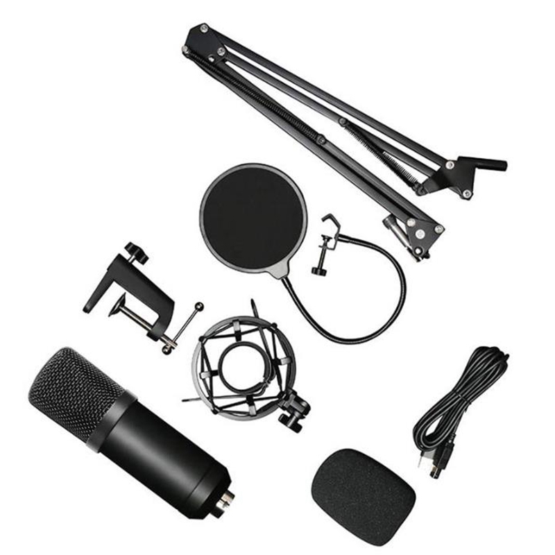 

BM-800 Microphone Condenser Microphone 192KHz/24Bit High Sampling Rate Computer Set