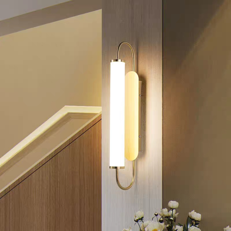 

5W LED Wall Lights Indoor Living Room Metal Wall Lamp Modern Glass Decorative Lighting for Bedroom Pathway Corridor Stairs