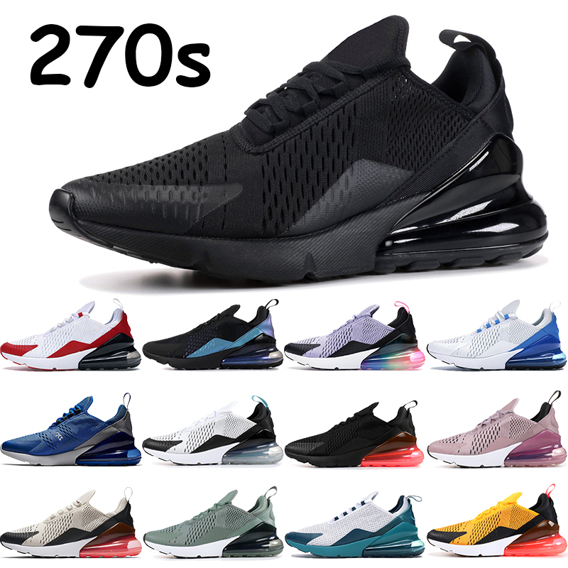 

Triple black running shoes mens 270s trainers white lime blast university red ashen slate hot punch dusty cactus regency purple sneakers, 38. black university red