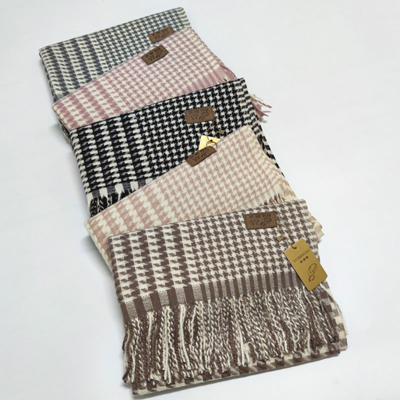

2020 Thousand Cashmere Scarf Women Winter Warm Shawls And Wraps Design Print Bufanda Thick Blanket Scarves Hijab