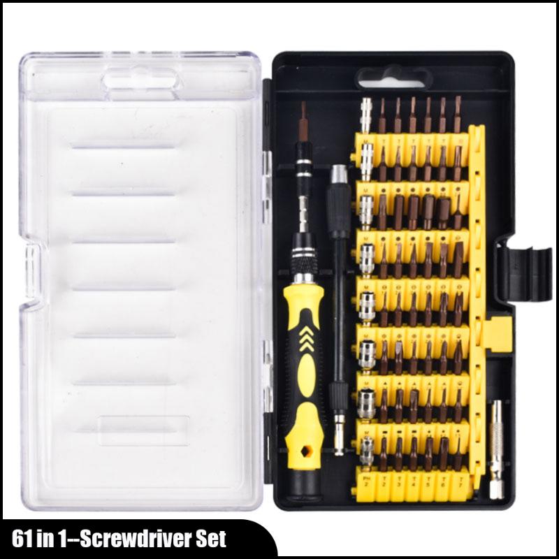 

61 in 1 Precision Trox Star Screwdriver Set For Laptops Phone Watch Tablet Electronic Device Hand Tool