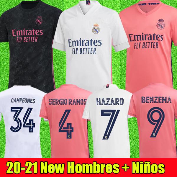

soccer jerseys real Madrid 20 21 HAZARD JOVIC BENZEMA camiseta de futbol 2020 2021 VINICIUS RODRYGO MODRIC football shirt kids, Yellow