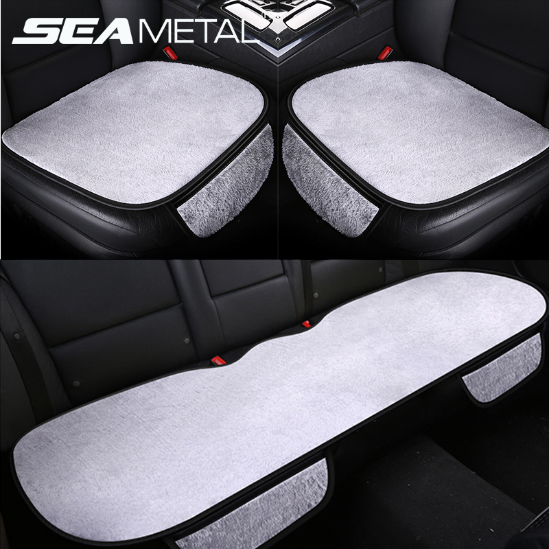 

Winter Warm Universal Car Seat Cover Cushion Protector Front Rear Automobile Covers Pad Auto Interior Accessories Mat Chair