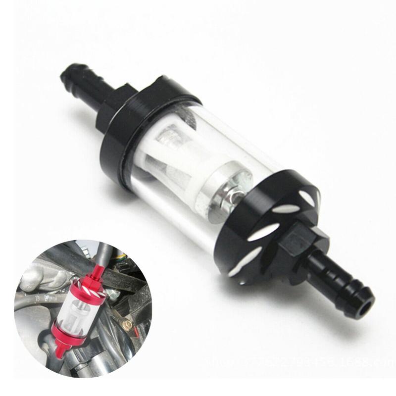 

8mm Universal Gas Filter Fuel Oil Filters Fuel filter Motorcycle Accessories Motocross ATV Bike Scooters