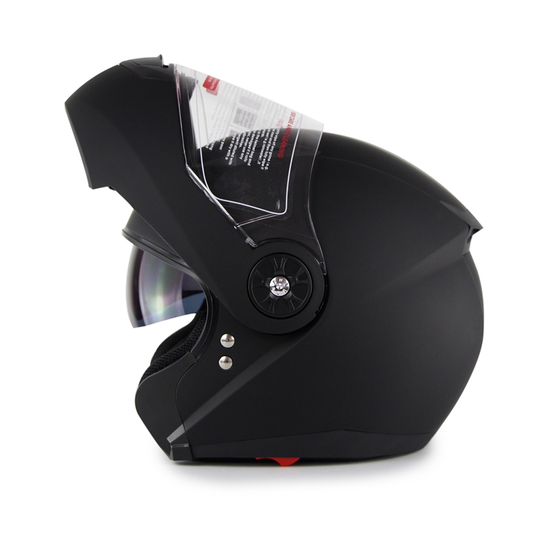 

Dot Motorcycle Helmet Double Lens Flip Up Moto bike Casque capacete da motocicleta, Blue