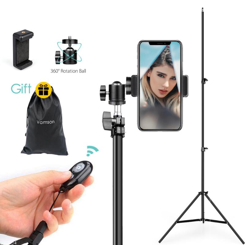 

Vamson Flexible Tripods Photography Support Bluetooth remote cameratands Reflectors Photo Studio for Mobile Phone Camera VLS03C