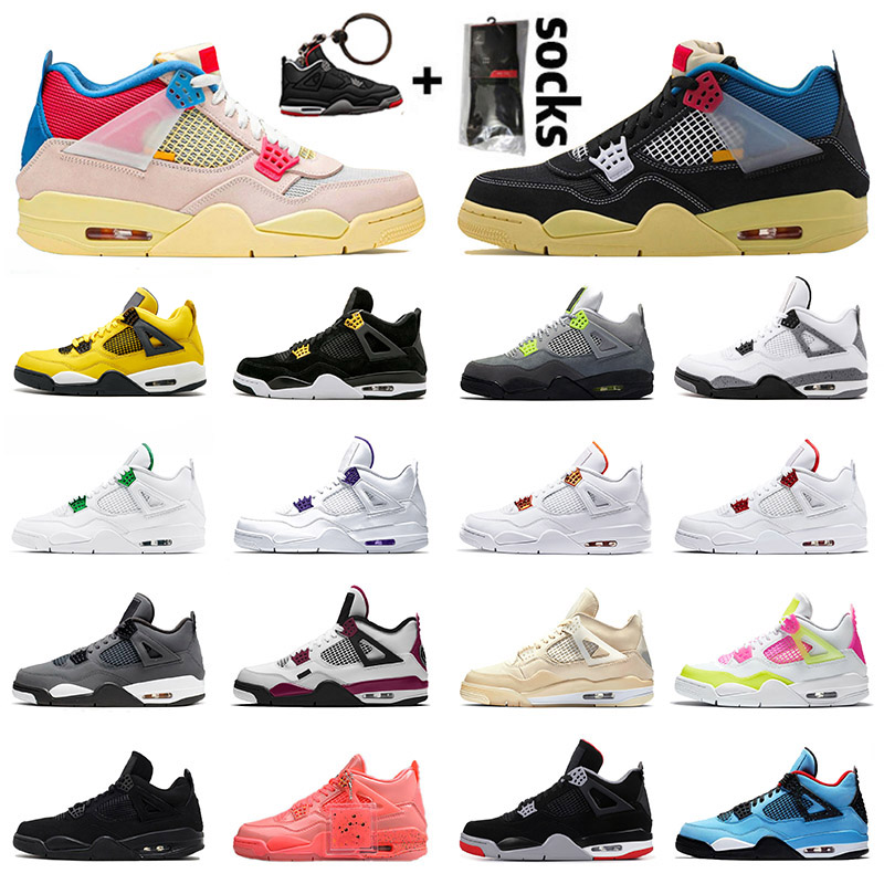 

4s mens womens jumpman basketball shoes 4s IV sail Cactus Jack New Bred Black Cat What The trainers eur 36-47, B41 36-47 alternate 89