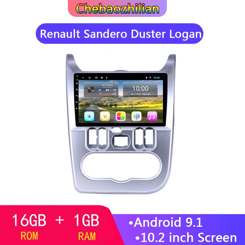 

4 core Android 9.1 Car Radio Multimedia Player For Sandero Duster Logan 2009-2013 Head Unit Support SWC Mirror Link GPS