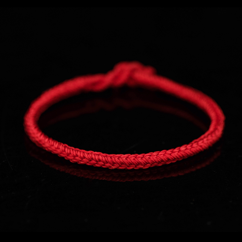 

Red Hand woven hand rope bracelet Adjustable Amulet Bring good luck bless and protect men and women