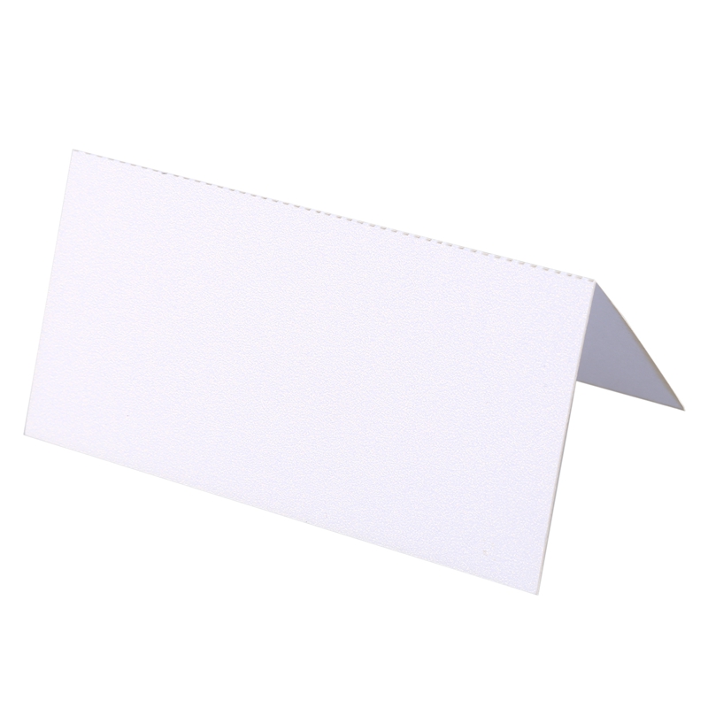 

WSFS Hot 100 Blank Table Name Place Cards, Many Colours - White, Party, Wedding