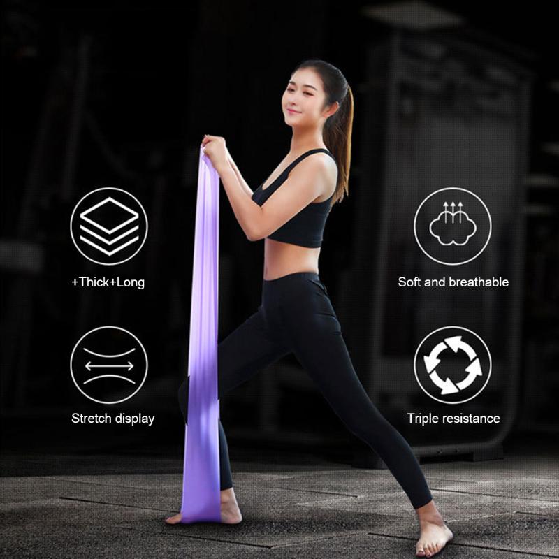 

Five Colors For Men&Women Resistance Bands Strength Training Elastic Pull Strap for Fitness Gym Yoga Fitness Equipment