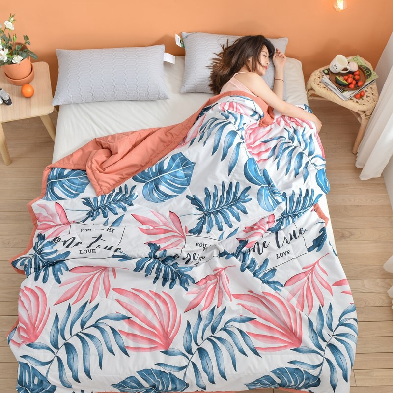 

2020 Household Summer Nap Airable Cover colchas para cama queen